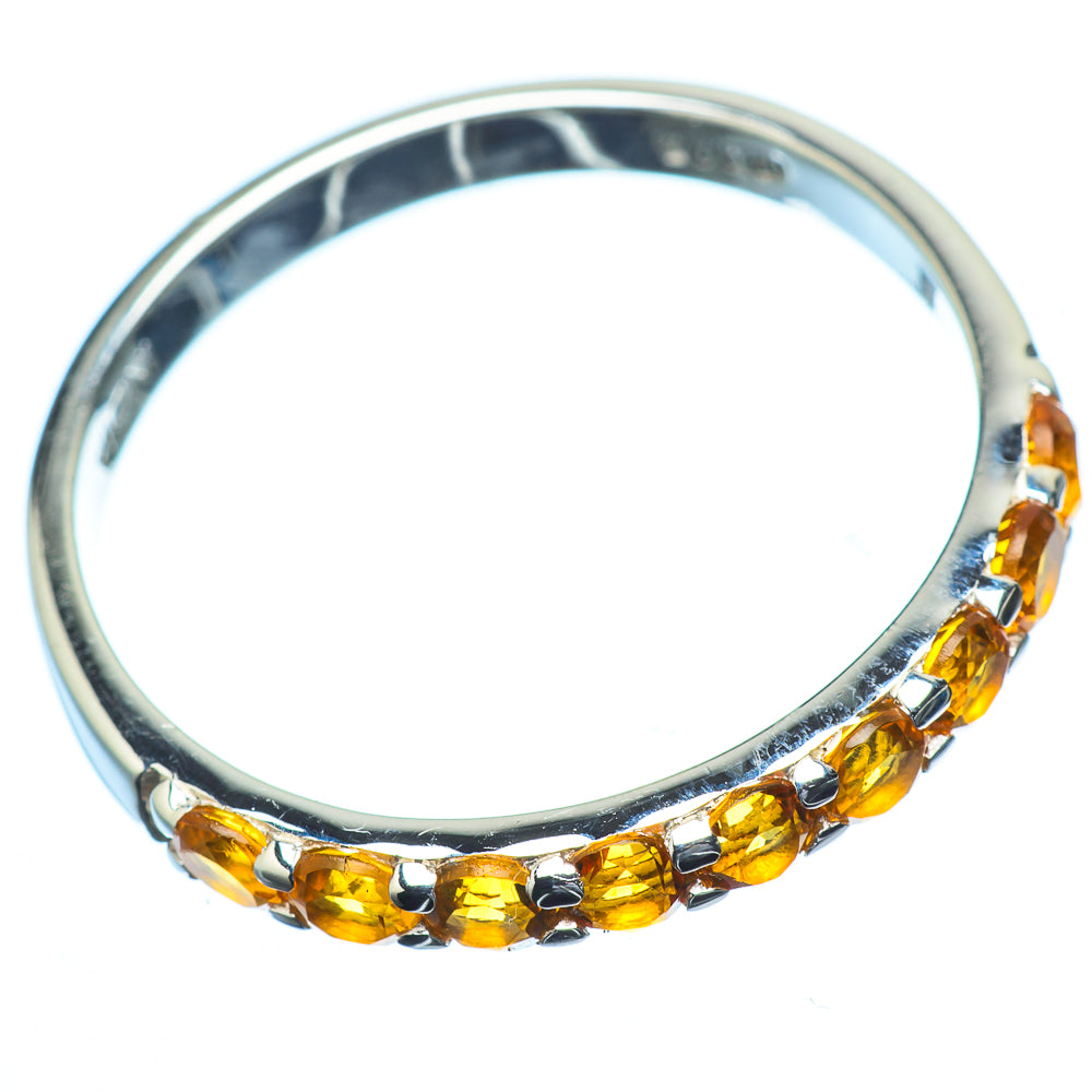 Citrine Rings handcrafted by Ana Silver Co - RING21673