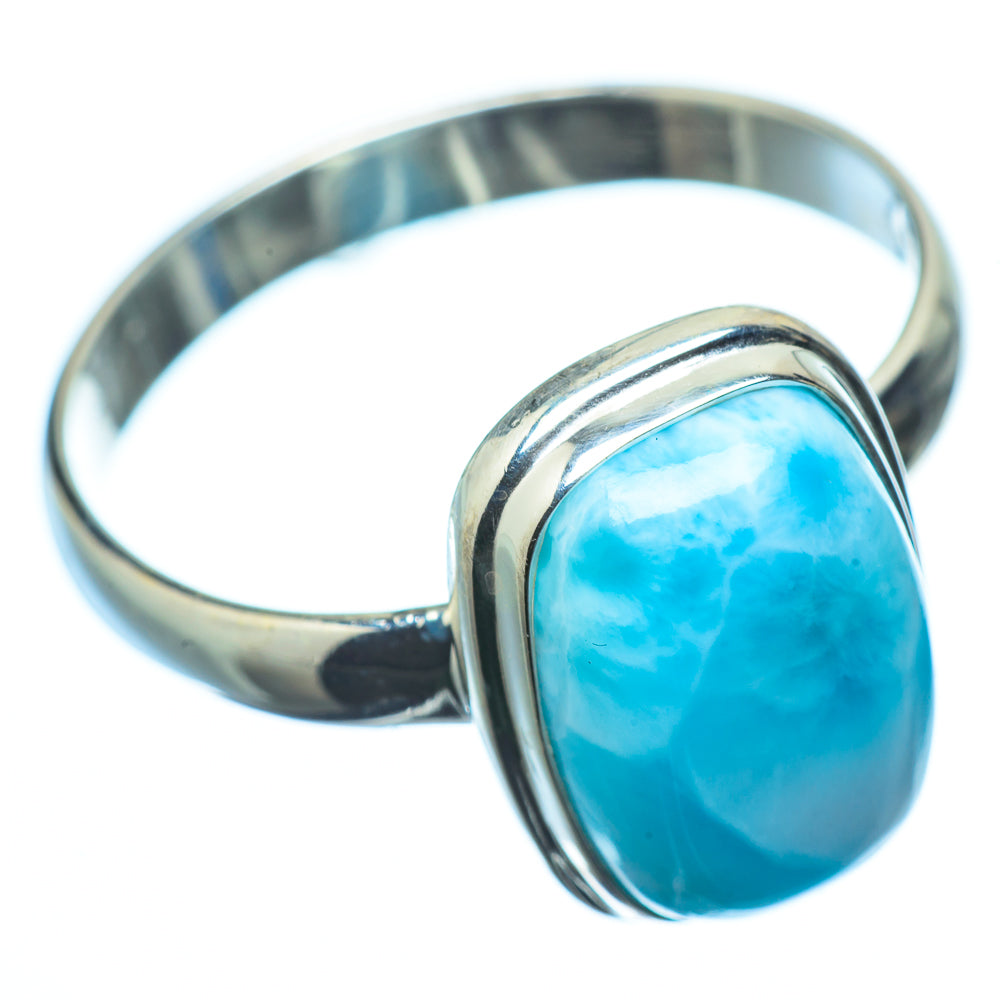 Larimar Rings handcrafted by Ana Silver Co - RING21687