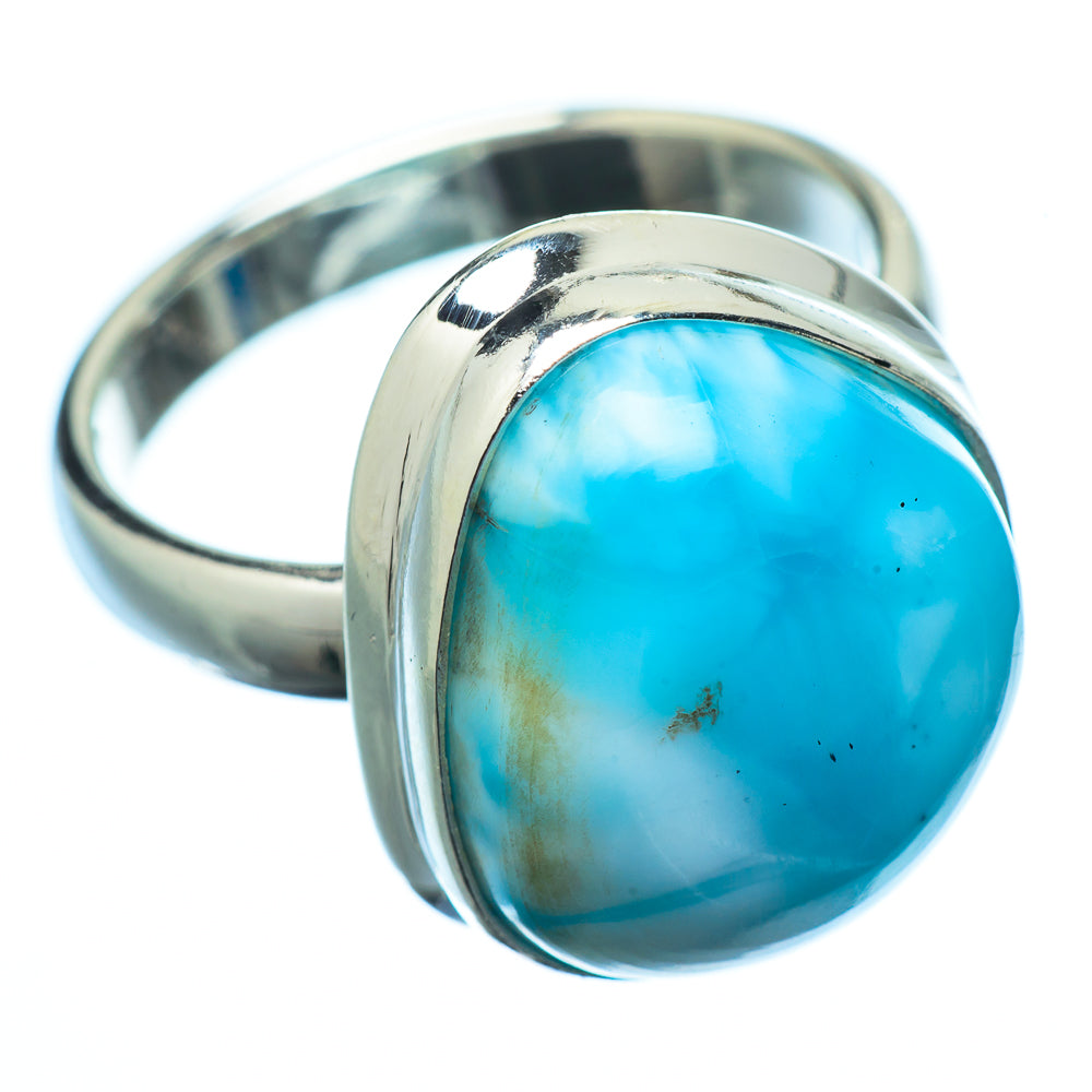 Larimar Rings handcrafted by Ana Silver Co - RING21690