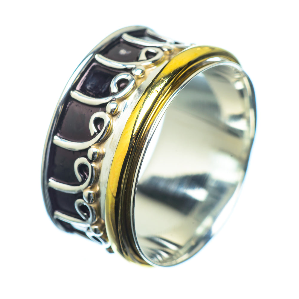 Meditation Spinner Rings handcrafted by Ana Silver Co - RING21707