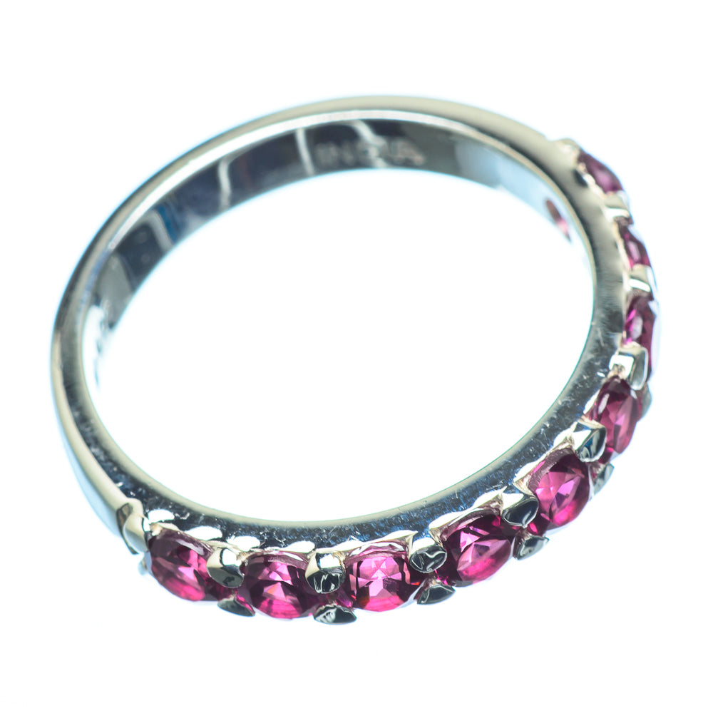 Pink Tourmaline Rings handcrafted by Ana Silver Co - RING21748