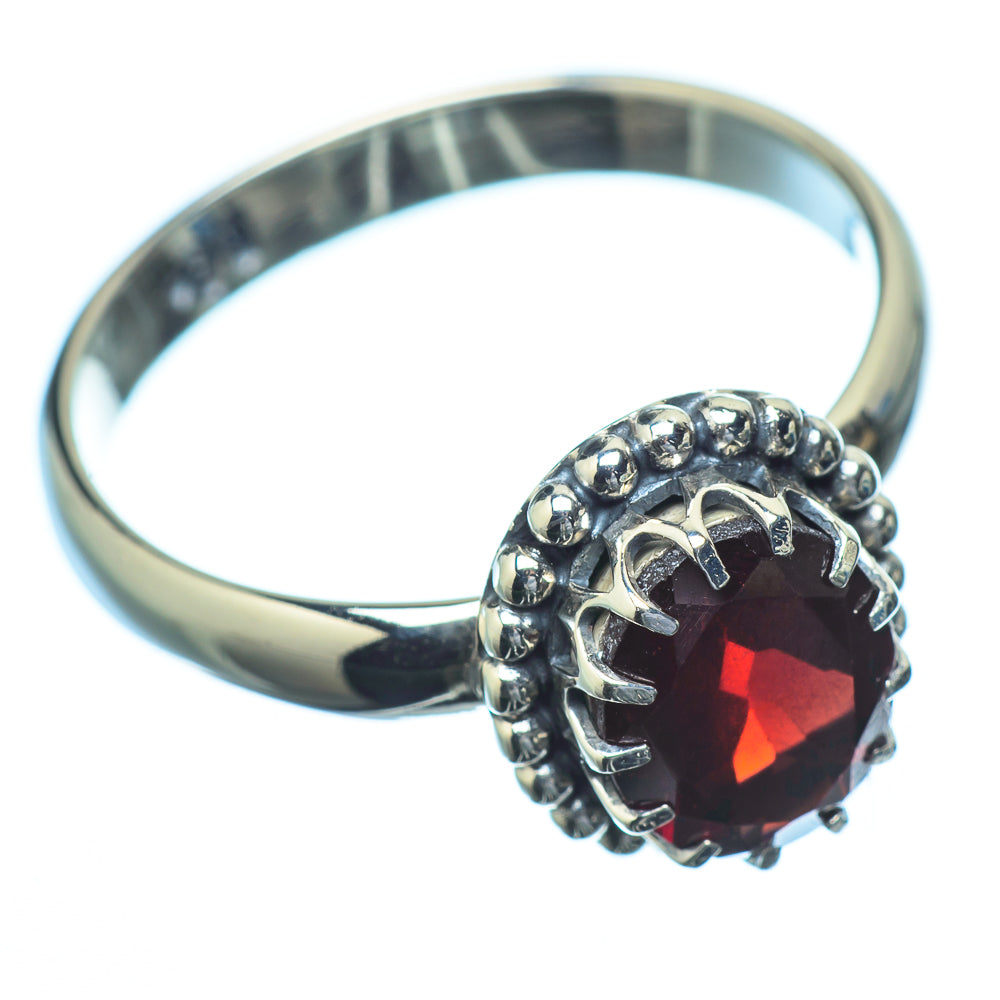 Garnet Rings handcrafted by Ana Silver Co - RING21749
