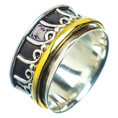 Meditation Spinner Rings handcrafted by Ana Silver Co - RING21755 - Photo 2
