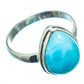 Larimar Rings handcrafted by Ana Silver Co - RING21807
