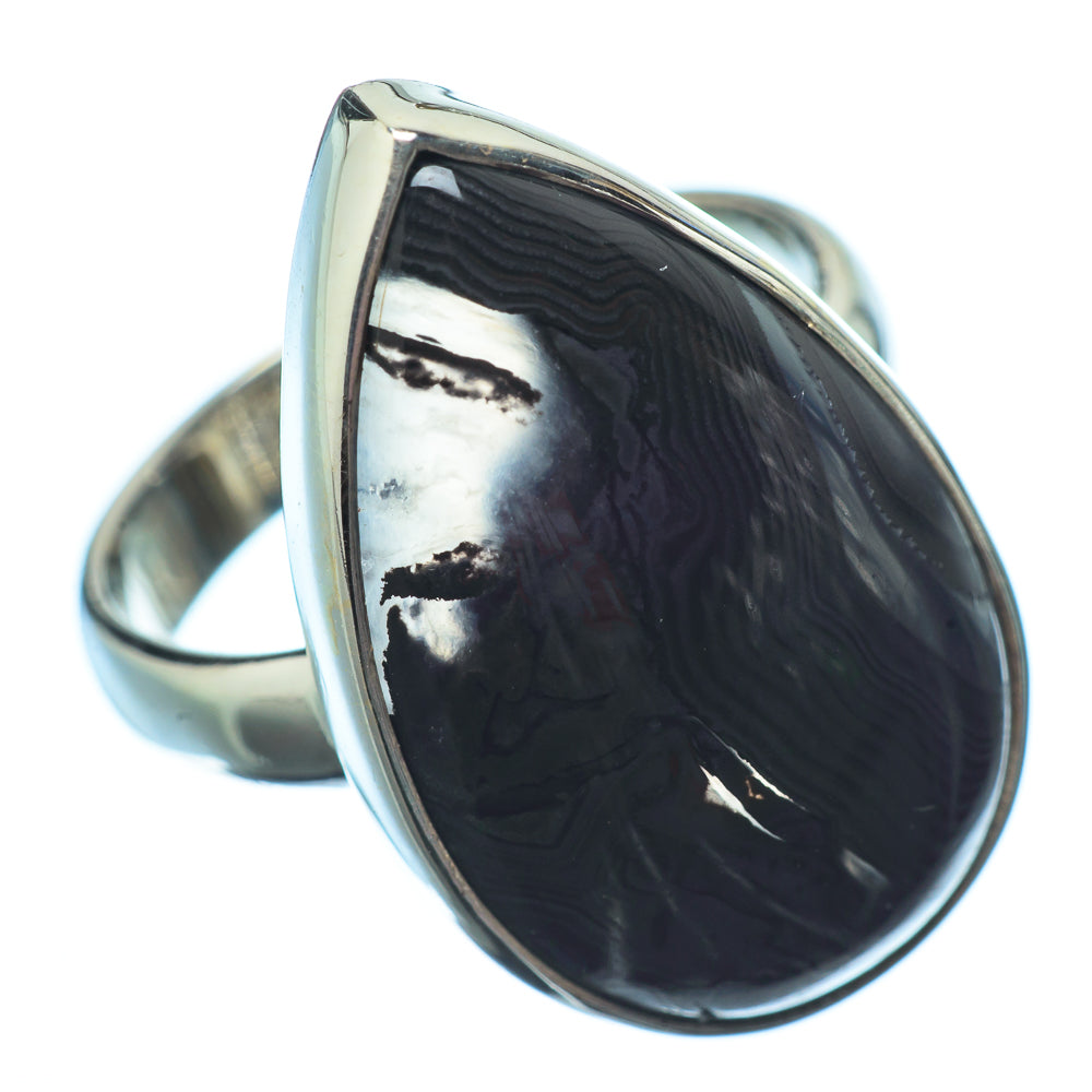 Psilomelane Rings handcrafted by Ana Silver Co - RING22030
