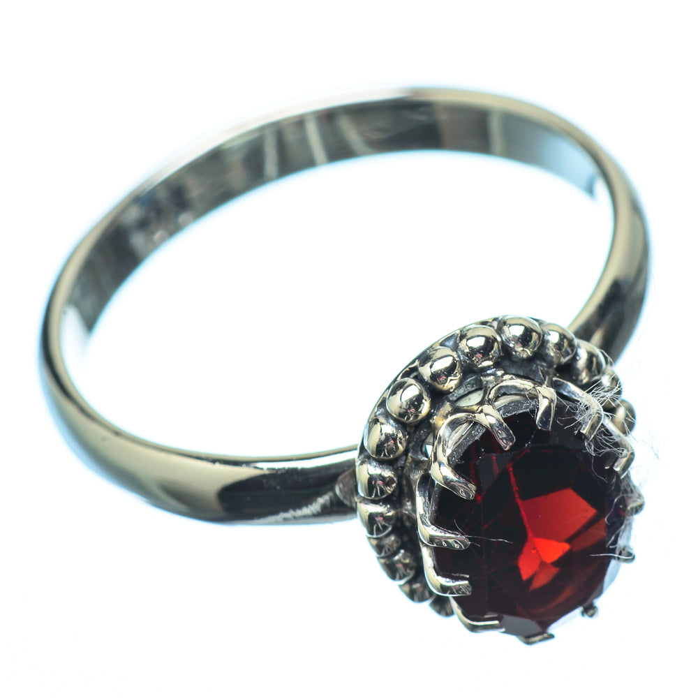 Garnet Rings handcrafted by Ana Silver Co - RING22047