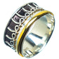 Meditation Spinner Rings handcrafted by Ana Silver Co - RING22055