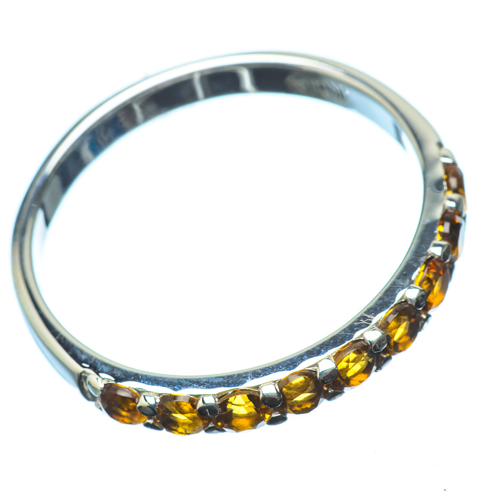 Citrine Rings handcrafted by Ana Silver Co - RING22072 - Photo 2