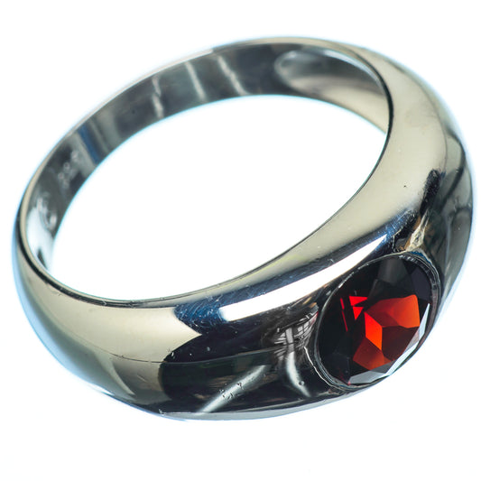 Garnet Rings handcrafted by Ana Silver Co - RING22099
