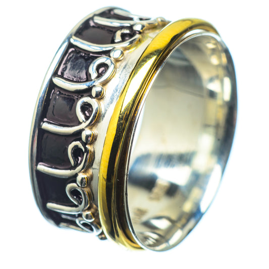 Meditation Spinner Rings handcrafted by Ana Silver Co - RING22256