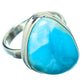 Larimar Rings handcrafted by Ana Silver Co - RING22263