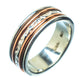 Meditation Spinner Rings handcrafted by Ana Silver Co - RING22320