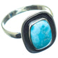 Larimar Rings handcrafted by Ana Silver Co - RING22417