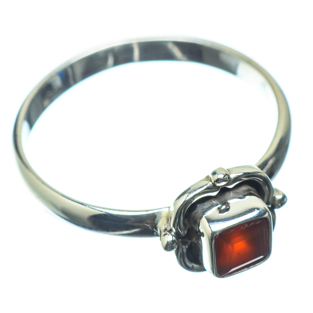 Red Onyx Rings handcrafted by Ana Silver Co - RING22584