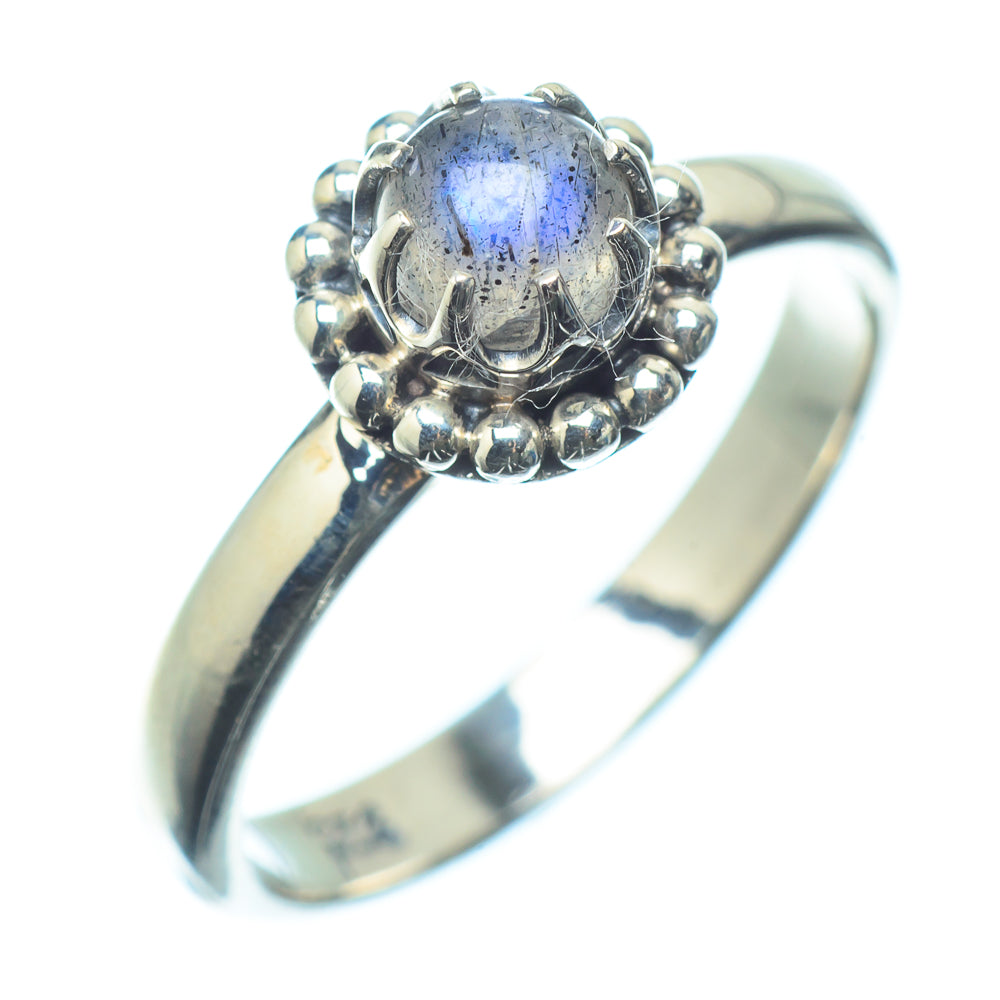 Labradorite Rings handcrafted by Ana Silver Co - RING22597