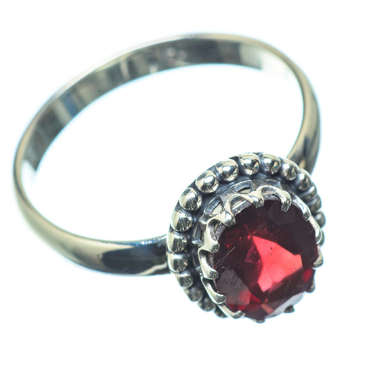Garnet Rings handcrafted by Ana Silver Co - RING22635