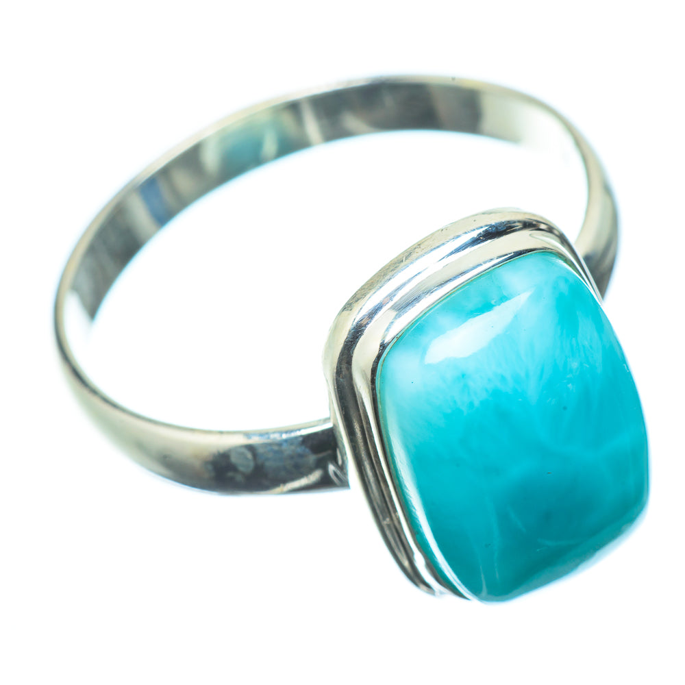 Larimar Rings handcrafted by Ana Silver Co - RING22649