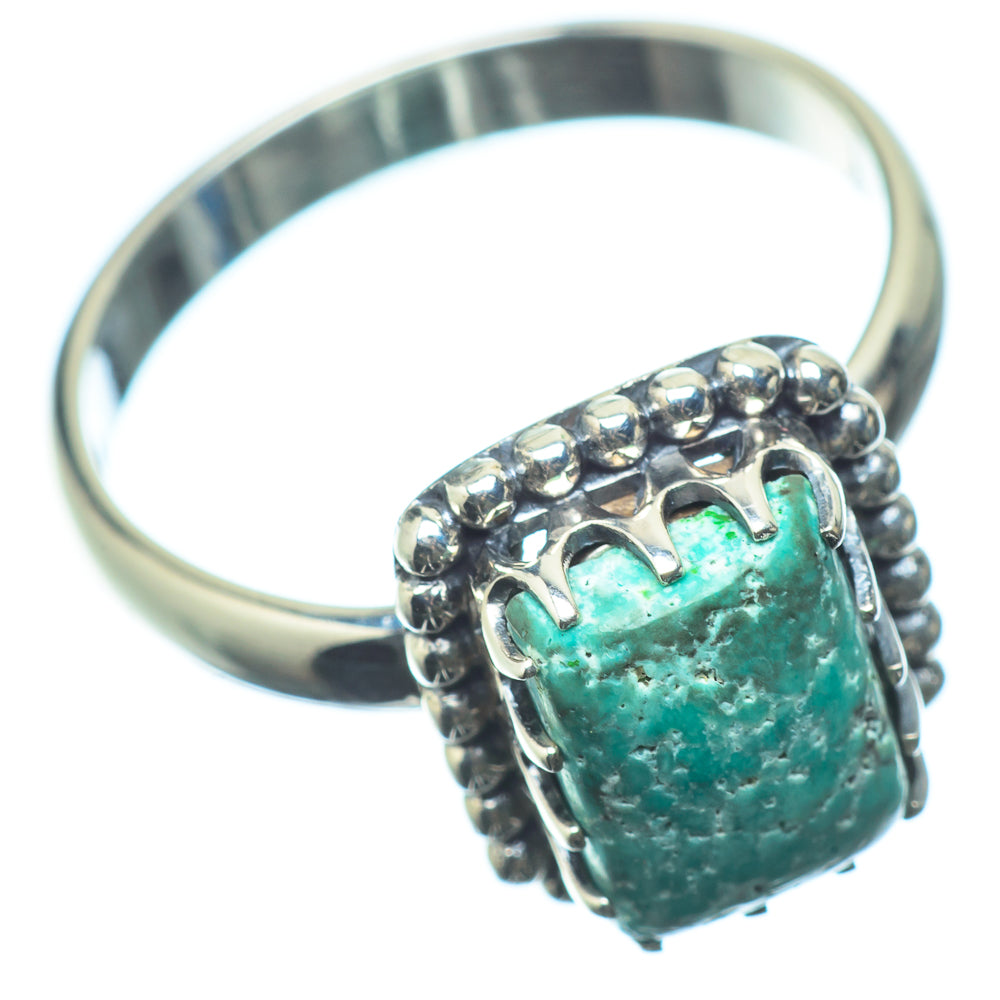 Tibetan Turquoise Rings handcrafted by Ana Silver Co - RING22716