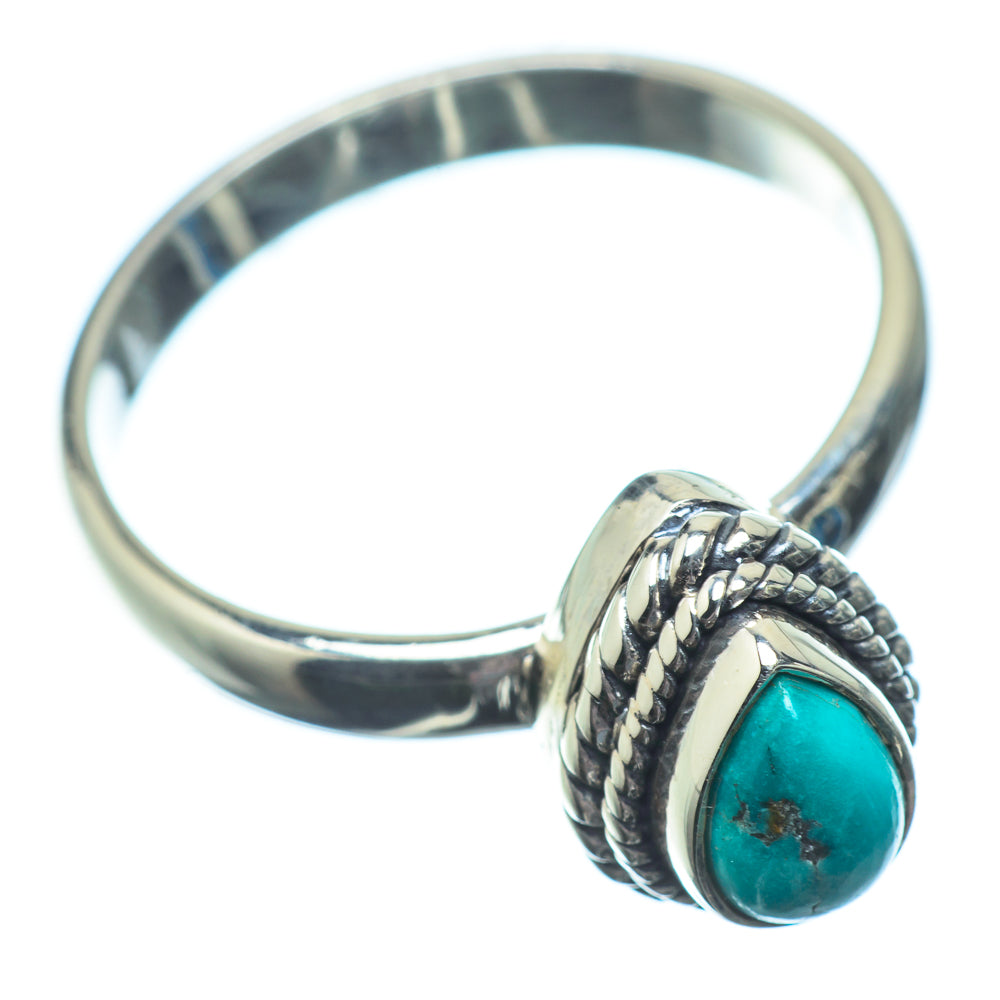 Tibetan Turquoise Rings handcrafted by Ana Silver Co - RING22813