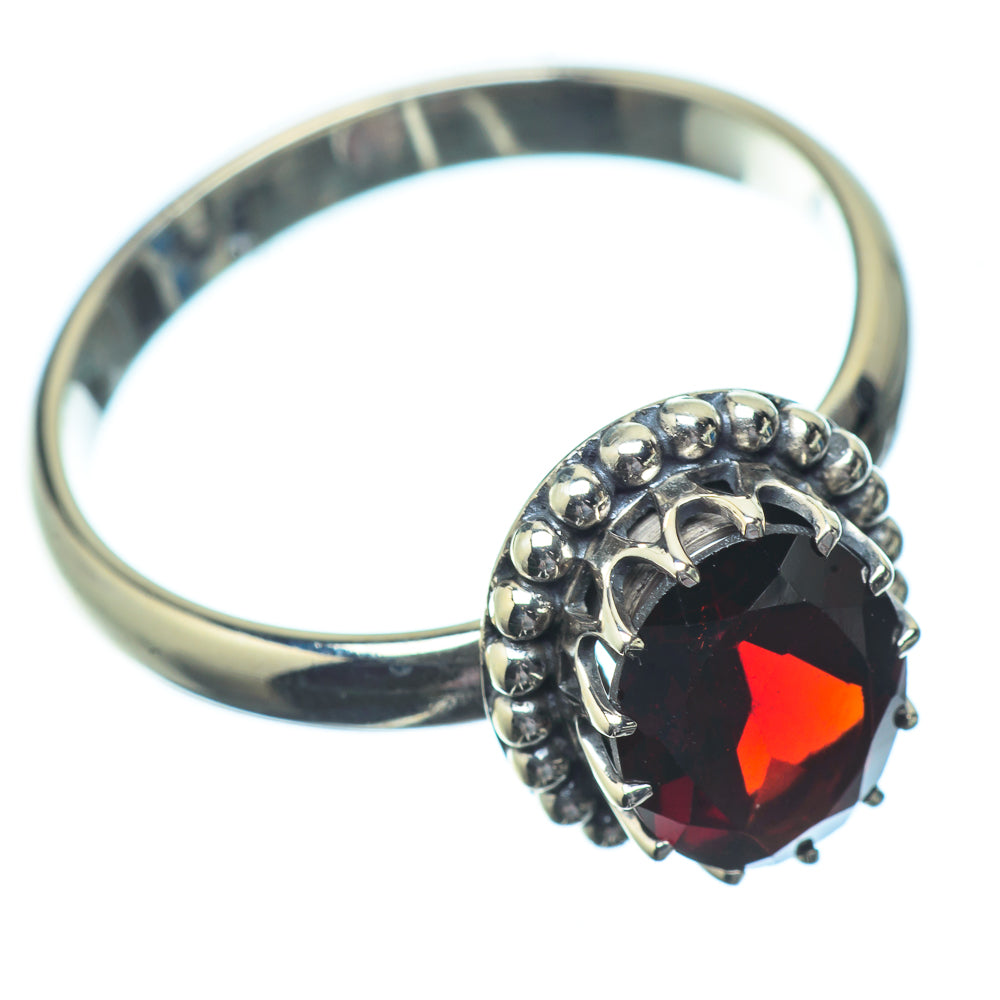 Garnet Rings handcrafted by Ana Silver Co - RING22853