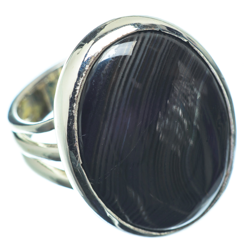 Psilomelane Rings handcrafted by Ana Silver Co - RING22862
