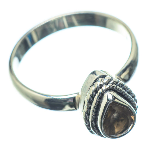Smoky Quartz Rings handcrafted by Ana Silver Co - RING22984
