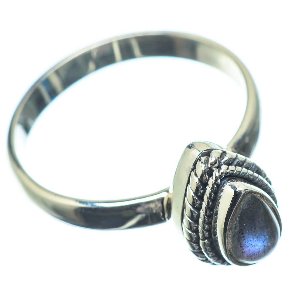 Labradorite Rings handcrafted by Ana Silver Co - RING23114