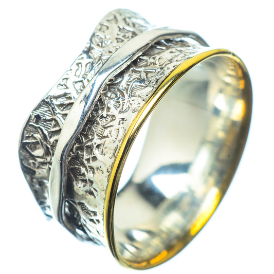 Meditation Spinner Rings handcrafted by Ana Silver Co - RING23117