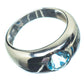 Blue Topaz Rings handcrafted by Ana Silver Co - RING23127