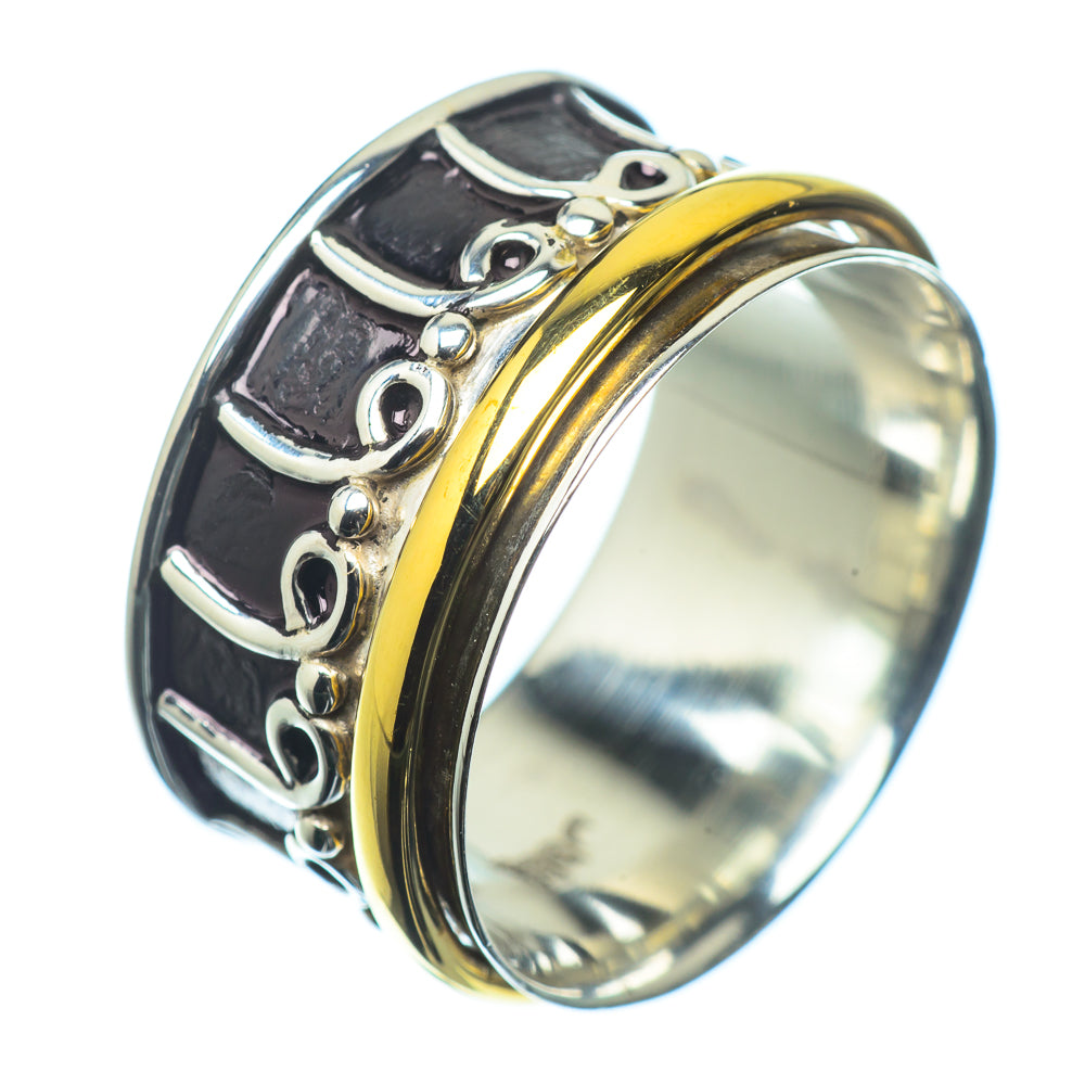 Meditation Spinner Rings handcrafted by Ana Silver Co - RING23244
