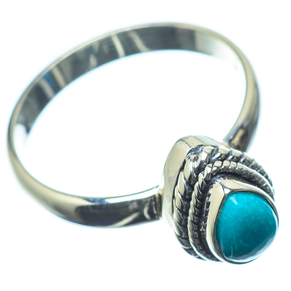 Tibetan Turquoise Rings handcrafted by Ana Silver Co - RING23249