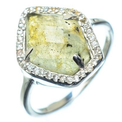 Labradorite Rings handcrafted by Ana Silver Co - RING23312
