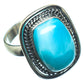 Larimar Rings handcrafted by Ana Silver Co - RING23386
