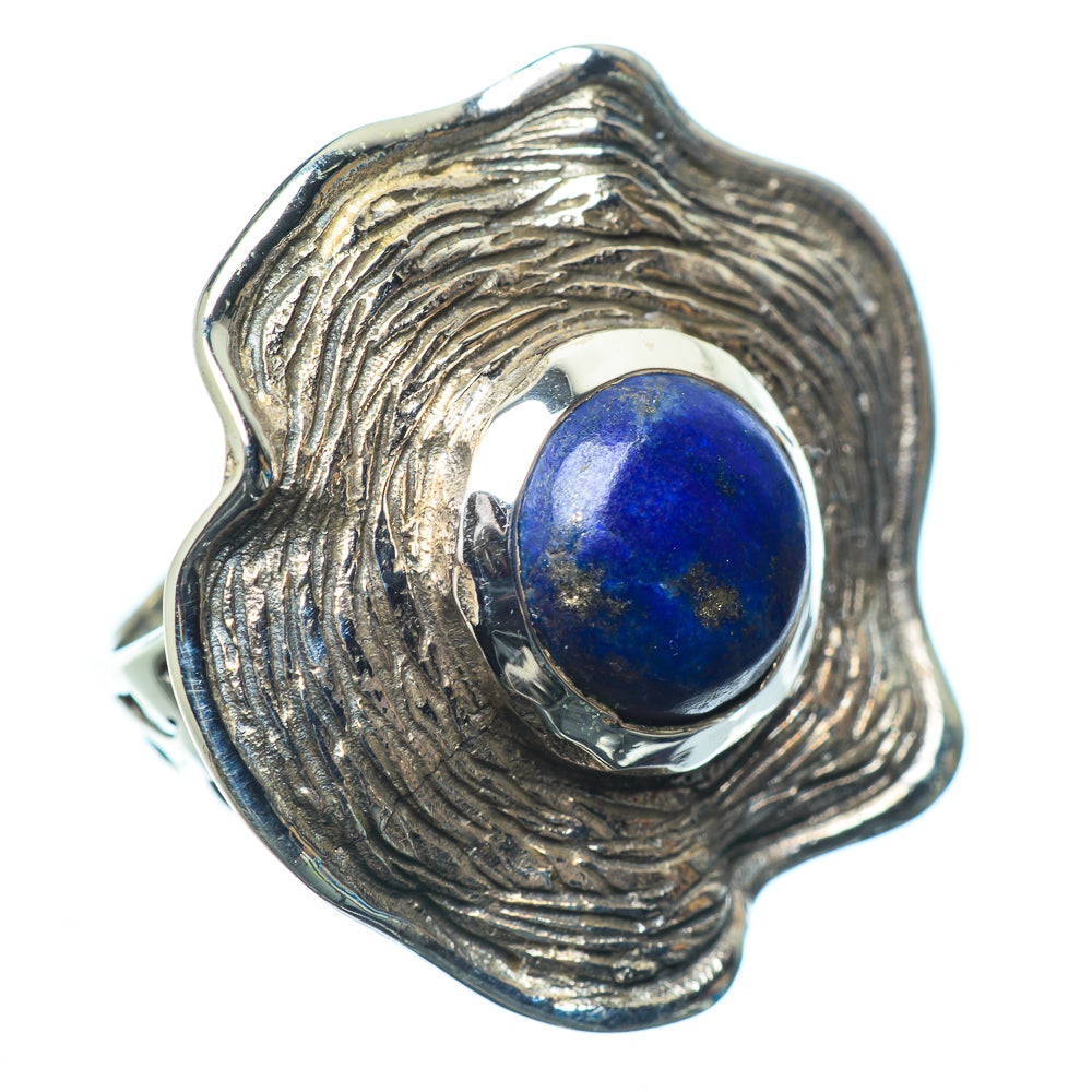 Lapis Lazuli Rings handcrafted by Ana Silver Co - RING23481