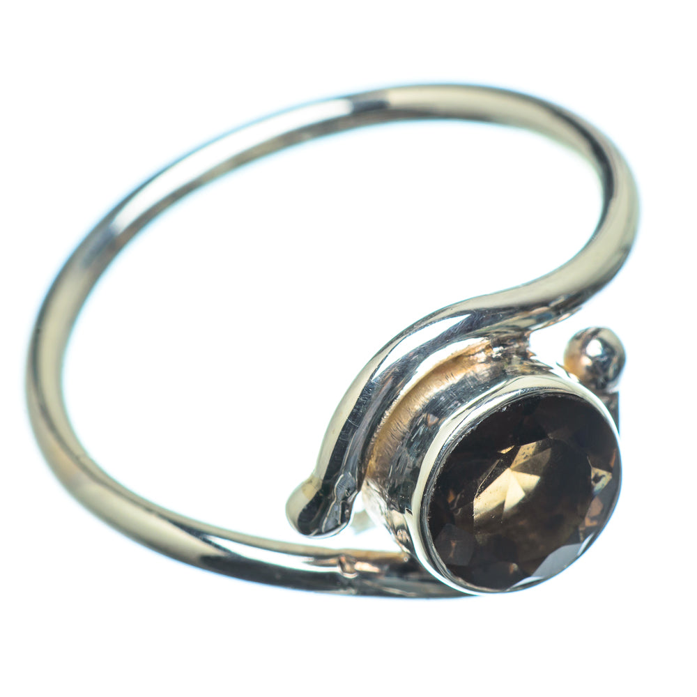 Smoky Quartz Rings handcrafted by Ana Silver Co - RING23493