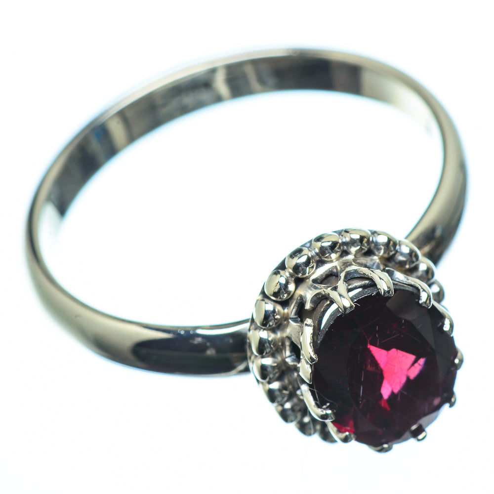 Garnet Rings handcrafted by Ana Silver Co - RING23500
