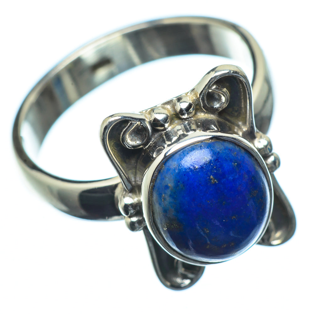 Lapis Lazuli Rings handcrafted by Ana Silver Co - RING23513