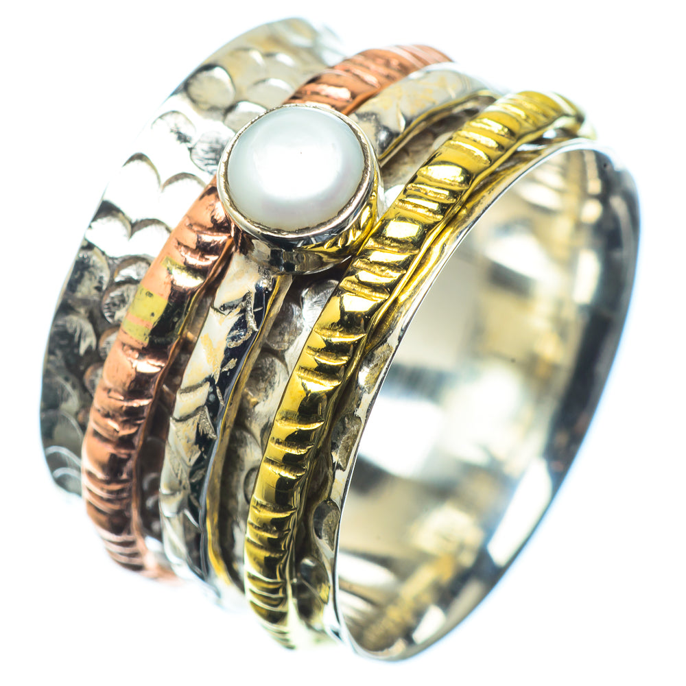 Cultured Pearl Rings handcrafted by Ana Silver Co - RING23531