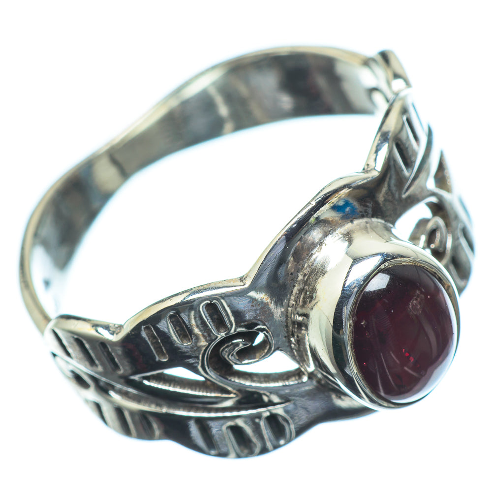 Garnet Rings handcrafted by Ana Silver Co - RING23552