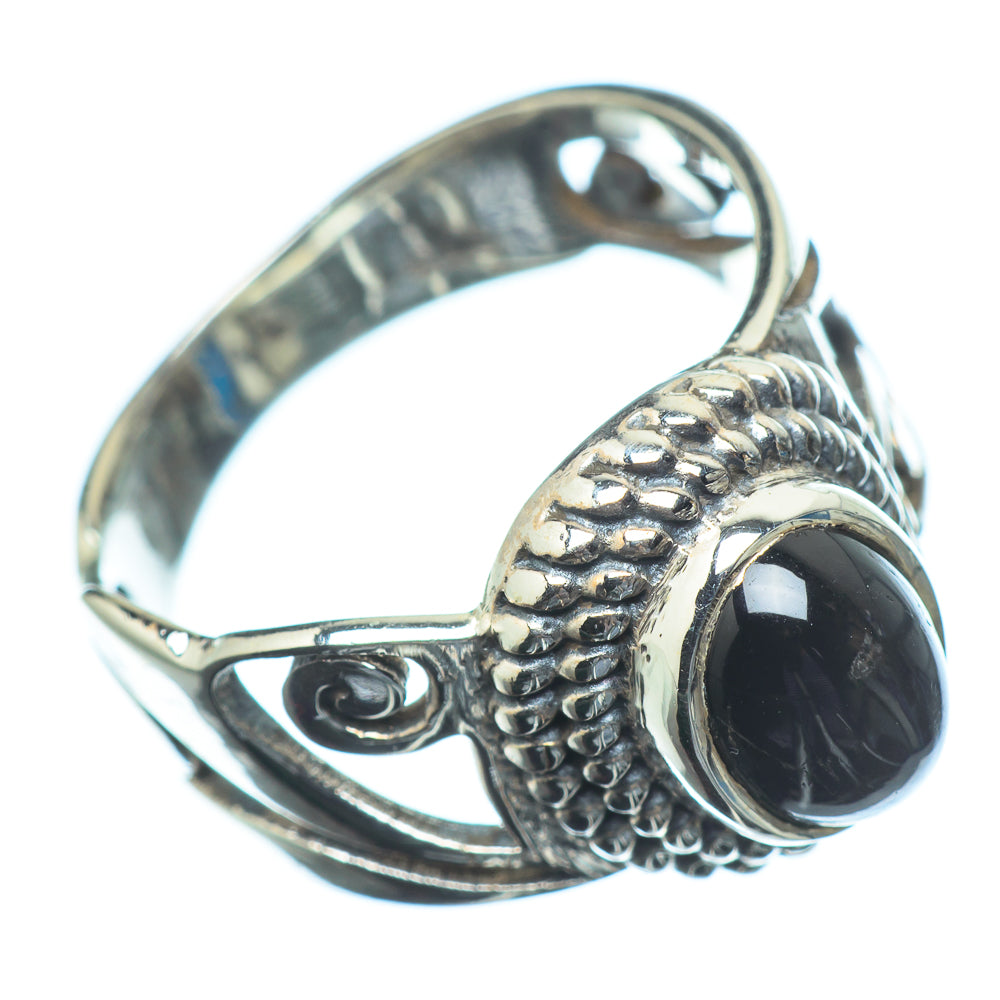 Black Onyx Rings handcrafted by Ana Silver Co - RING23580