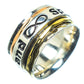 Meditation Spinner Rings handcrafted by Ana Silver Co - RING23600