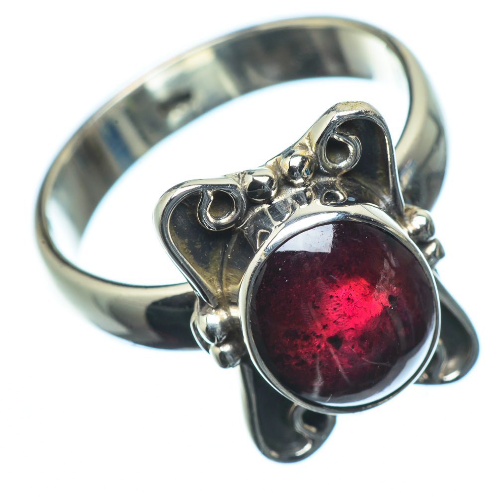 Garnet Rings handcrafted by Ana Silver Co - RING23615