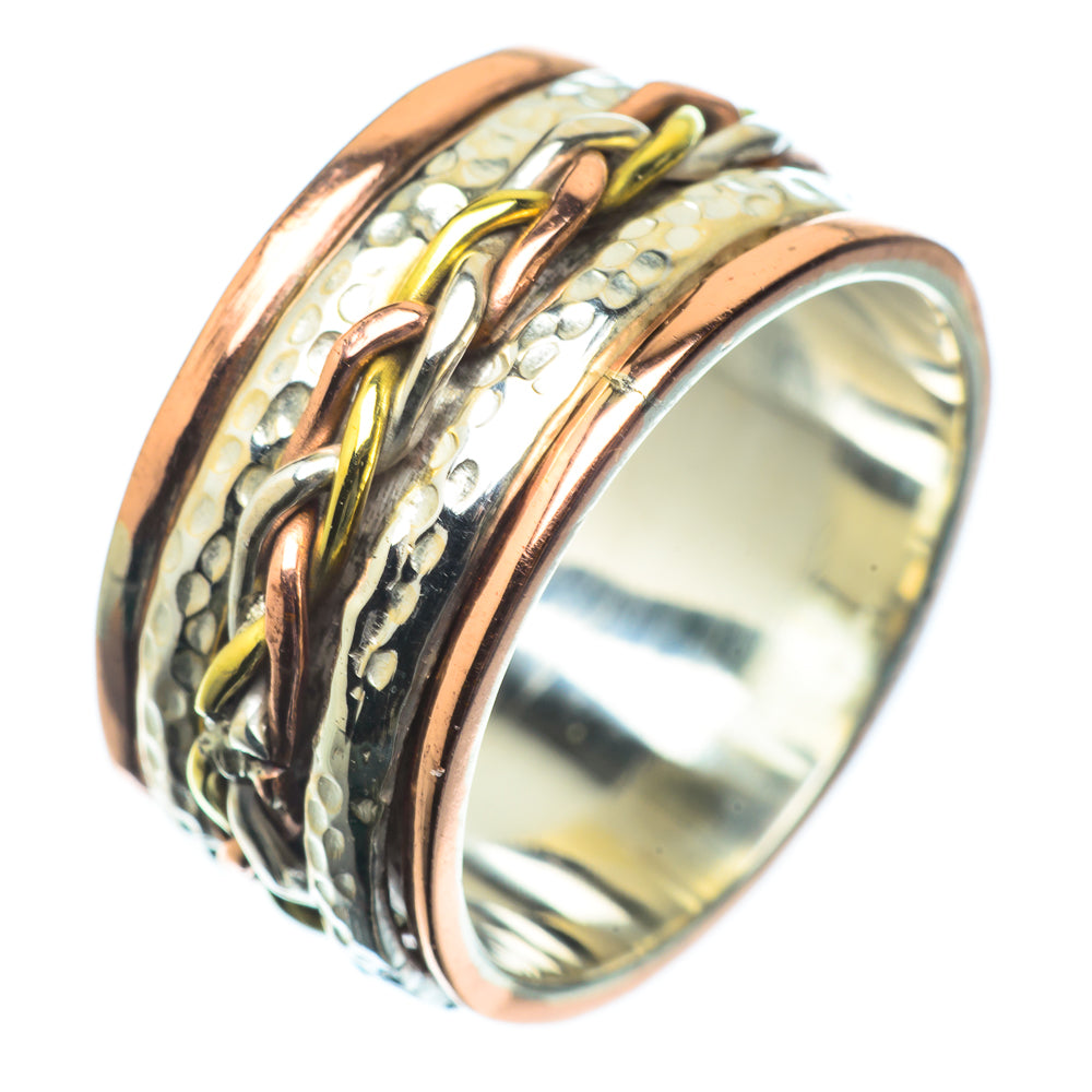 Meditation Spinner Rings handcrafted by Ana Silver Co - RING23619