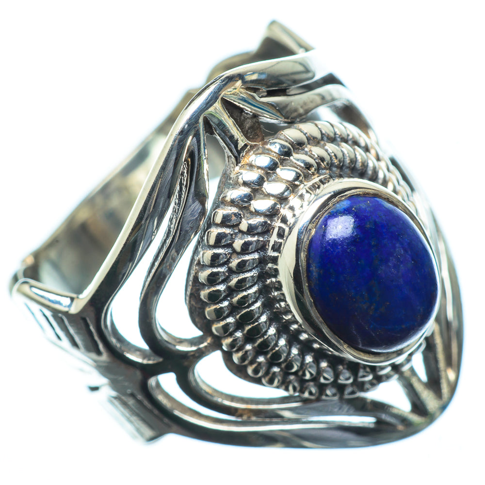 Lapis Lazuli Rings handcrafted by Ana Silver Co - RING23627