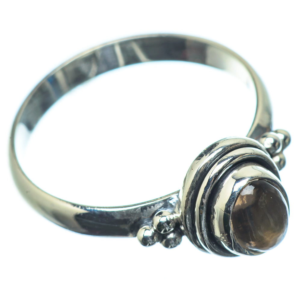 Smoky Quartz Rings handcrafted by Ana Silver Co - RING23634