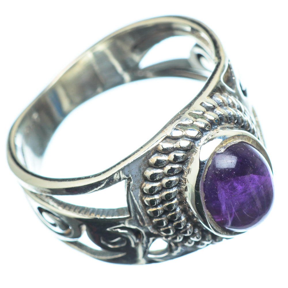 Amethyst Rings handcrafted by Ana Silver Co - RING23640