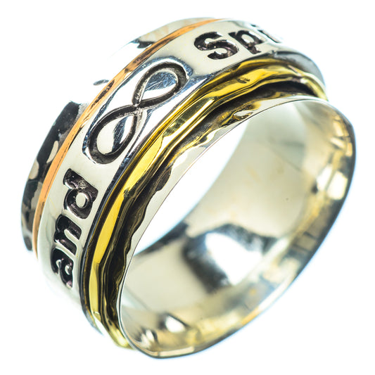 Meditation Spinner Rings handcrafted by Ana Silver Co - RING23661