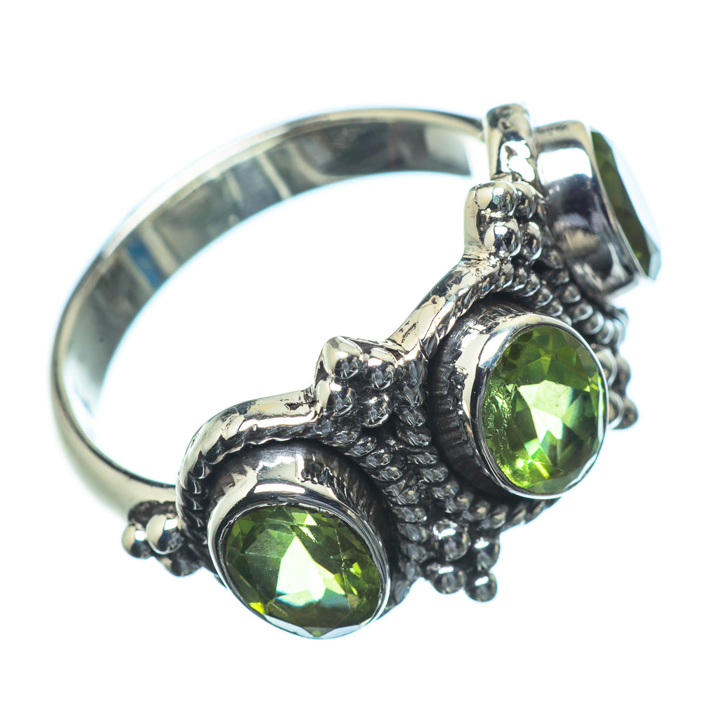 Peridot Rings handcrafted by Ana Silver Co - RING23687