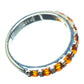 Mandarin Citrine Rings handcrafted by Ana Silver Co - RING23712