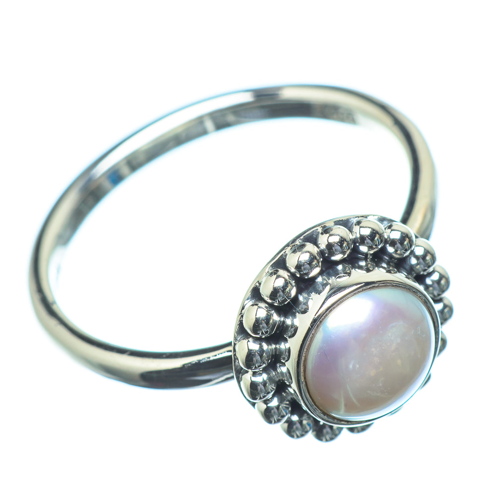 Cultured Pearl Rings handcrafted by Ana Silver Co - RING23752